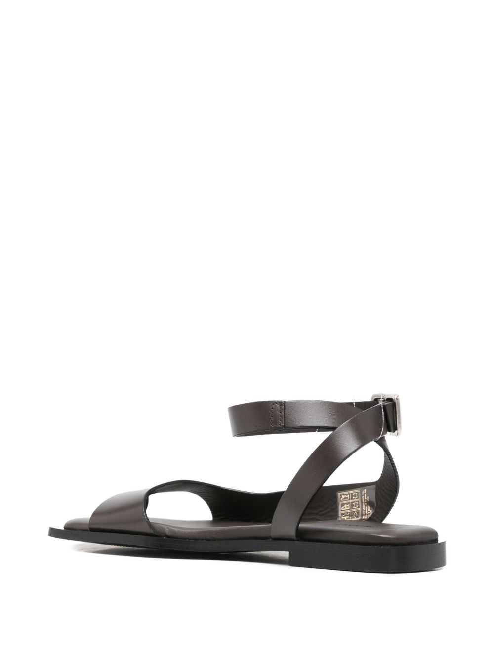Sandali in pelle in marrone Alohas - donna 