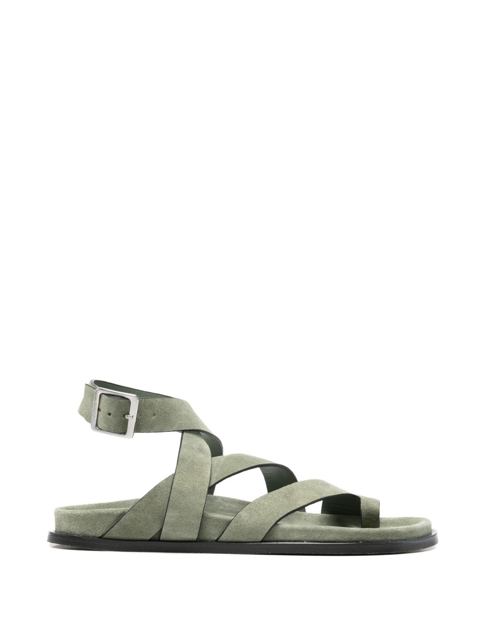 Sandali in pelle in verde Alohas - donna 