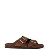Ciabatte alba in marrone Alohas - donna 