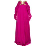ABITO LUNGO LUNA IN VIOLA AMEN - DONNA 
