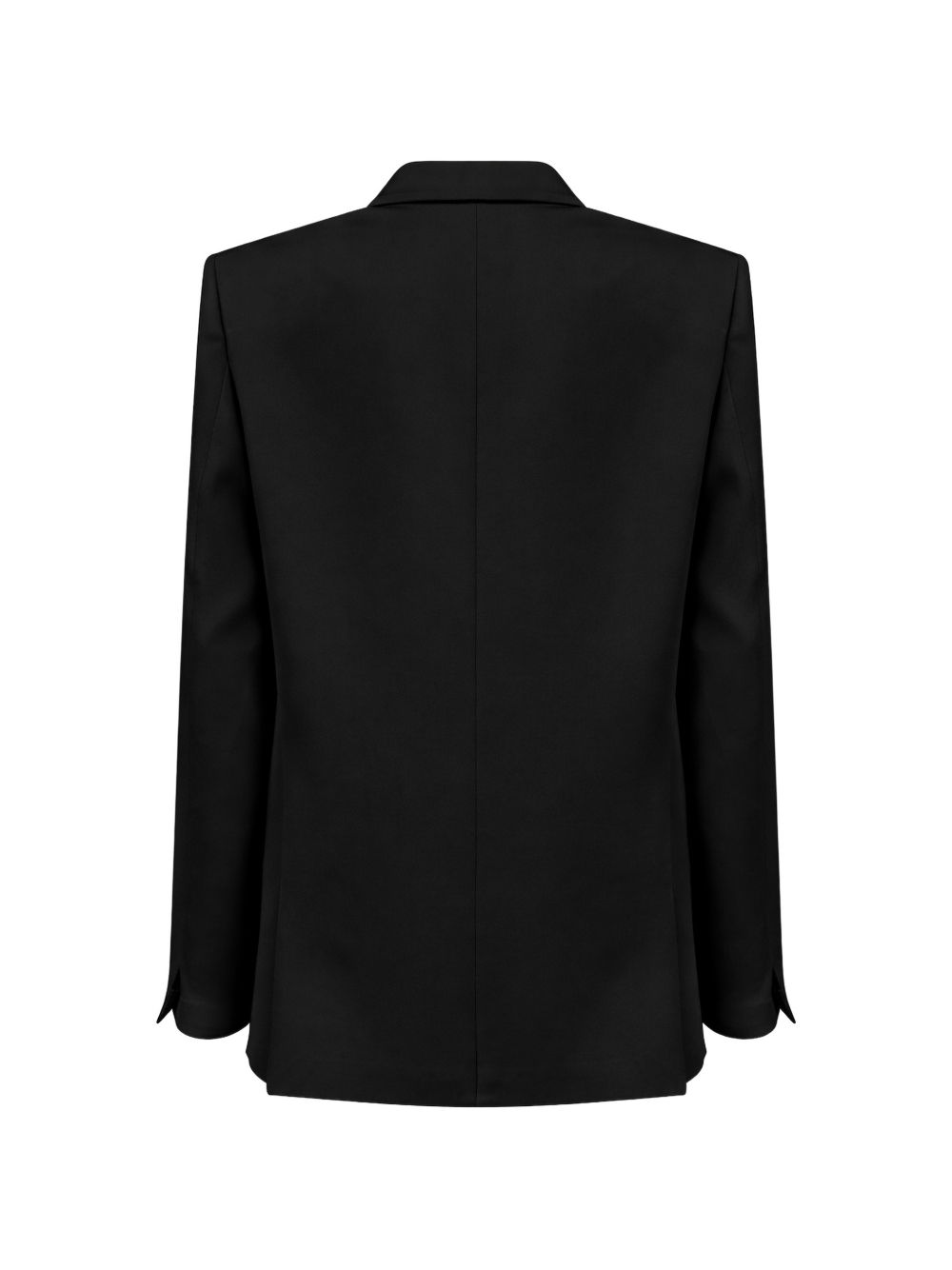Blazer doppiopetto in crepe in nero Amen - donna 