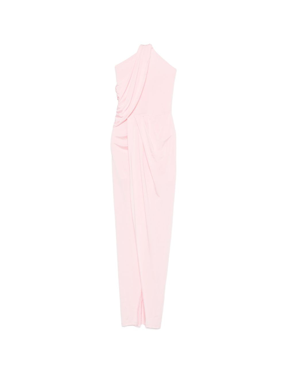 Abito lungo con collo halter in rosa Amen - donna 