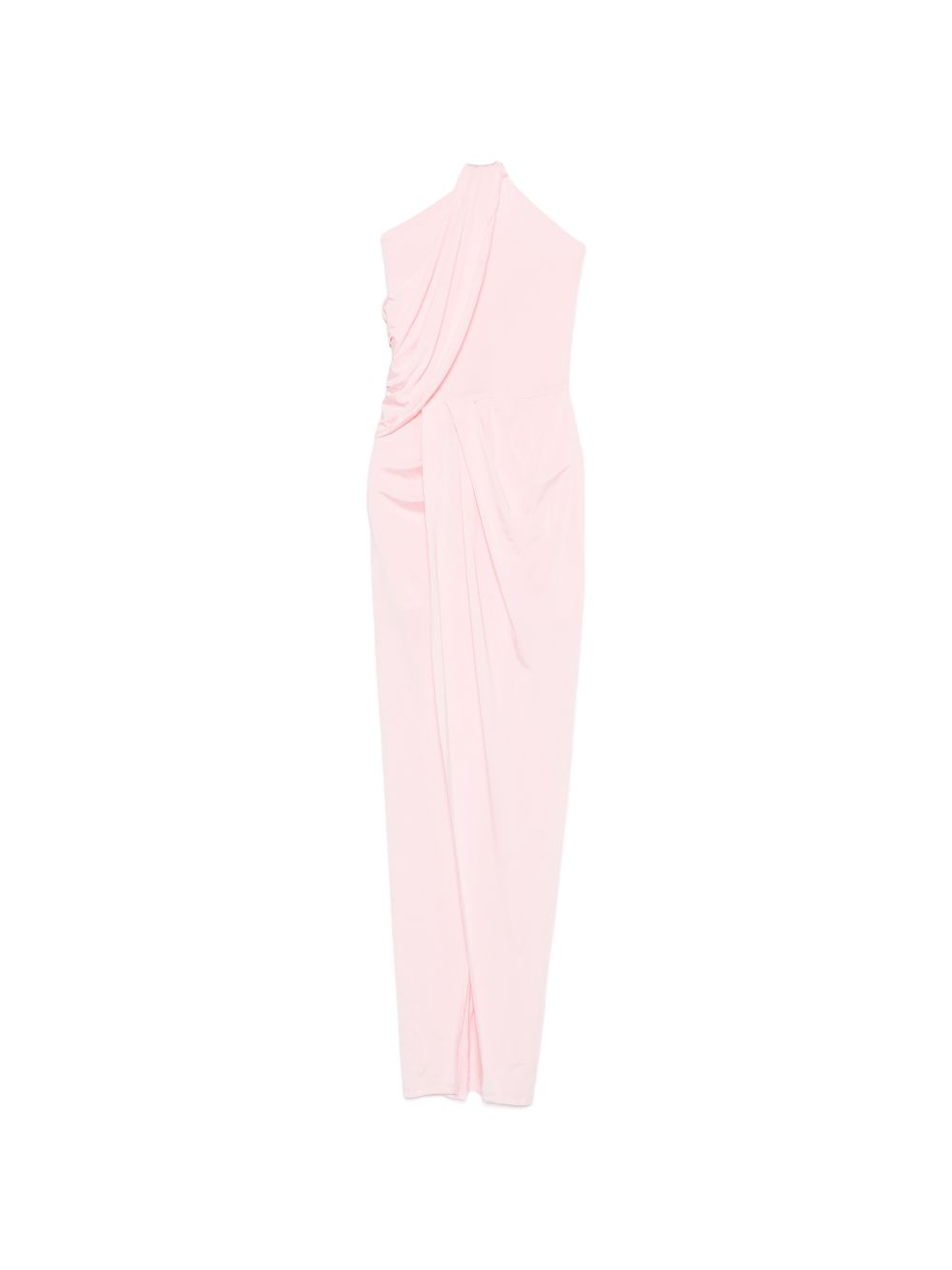Abito lungo con collo halter in rosa Amen - donna 