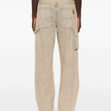 Jeans con tasche in beige Amiri - uomo 