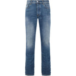 Jeans a gamba dritta in blu Amiri - uomo 