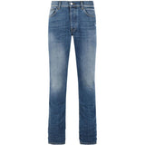 Jeans a gamba dritta in blu Amiri - uomo 