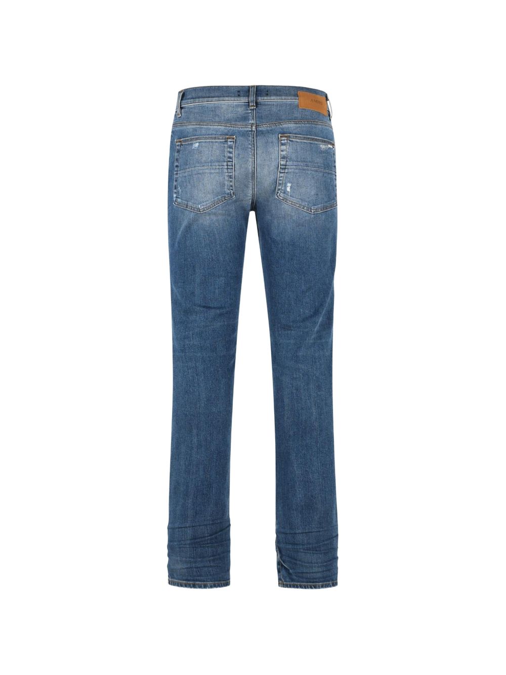 Jeans a gamba dritta in blu Amiri - uomo 