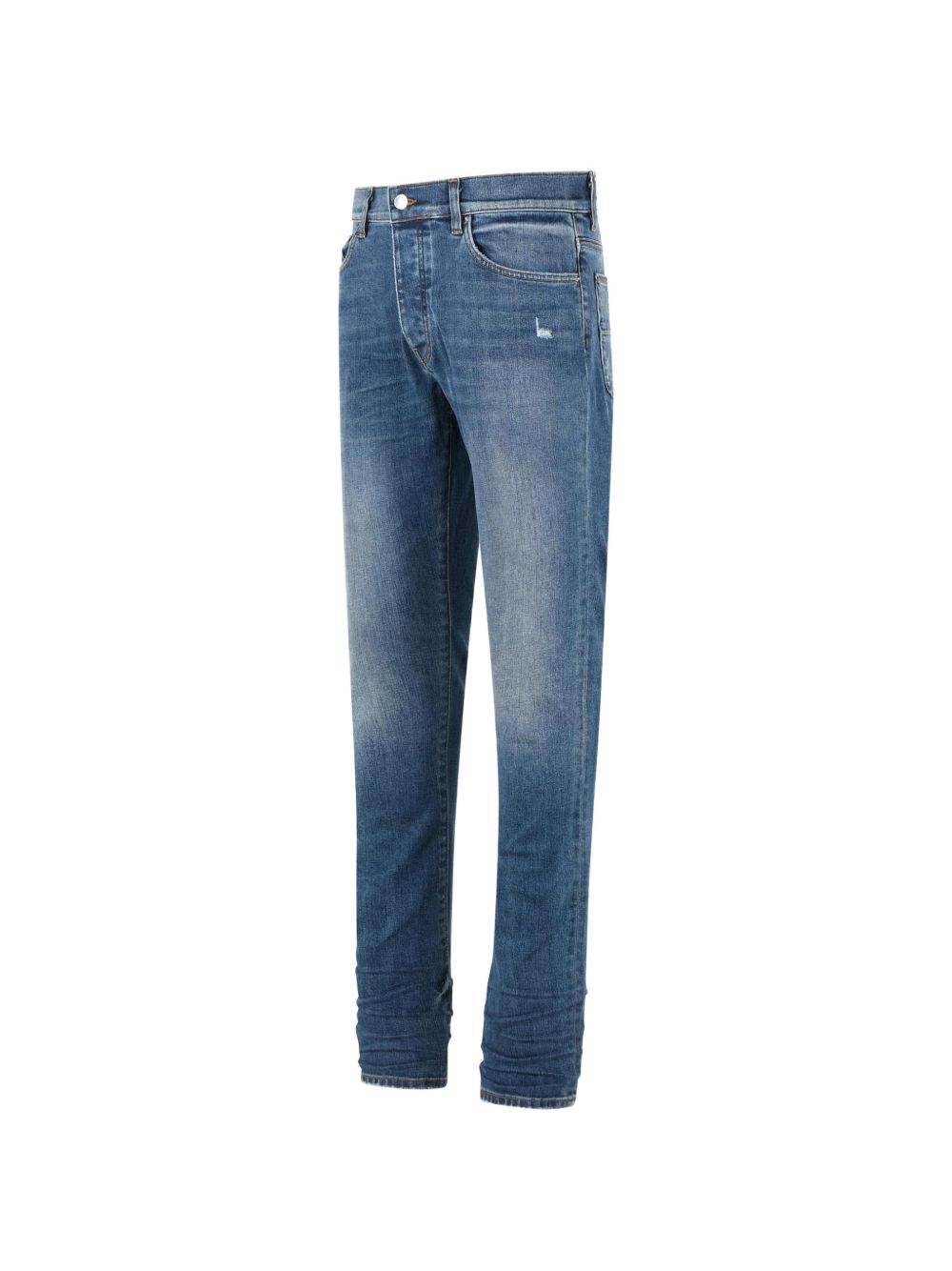 Jeans a gamba dritta in blu Amiri - uomo 