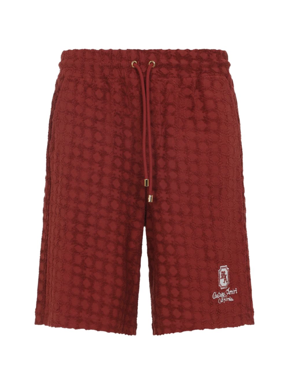 Bermuda con coulisse in rosso Amiri - uomo 