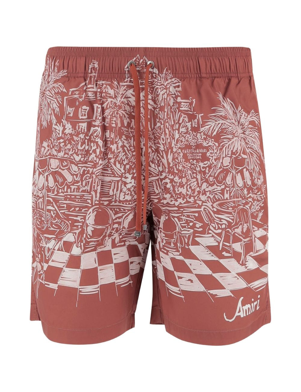 Costume con stampa in marrone Amiri - uomo 
