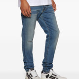 Sneakers basse skel in bianco Amiri - uomo 