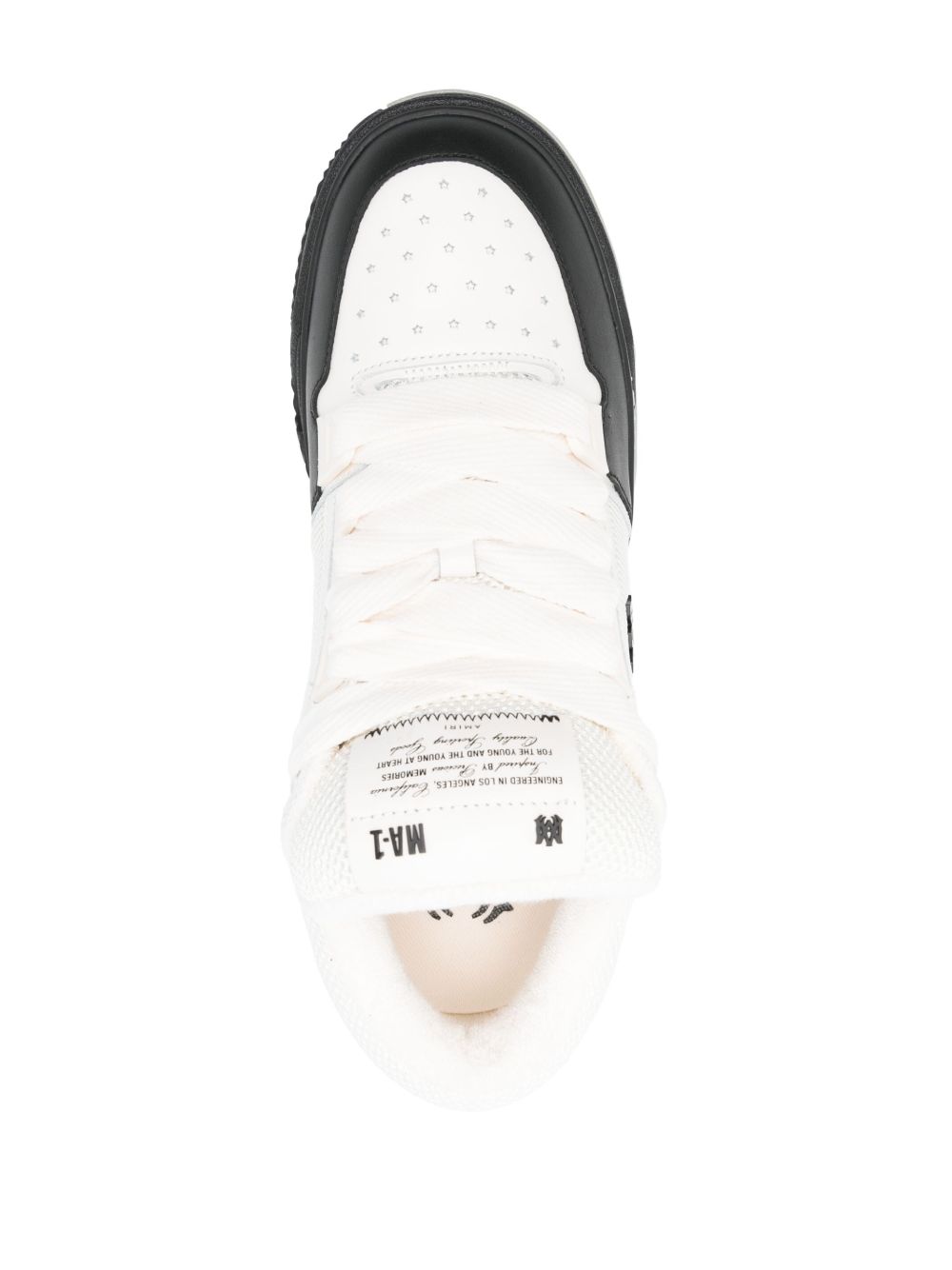Sneakers Ma-1 in nero e bianco Amiri - uomo 