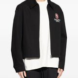 Giacca con zip in nero AMIRI - uomo 
