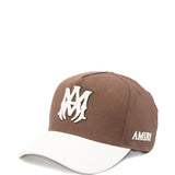 Cappello da baseball con logo in marrone Amiri - uomo 