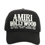 Cappello da baseball con logo in nero Amiri - uomo 