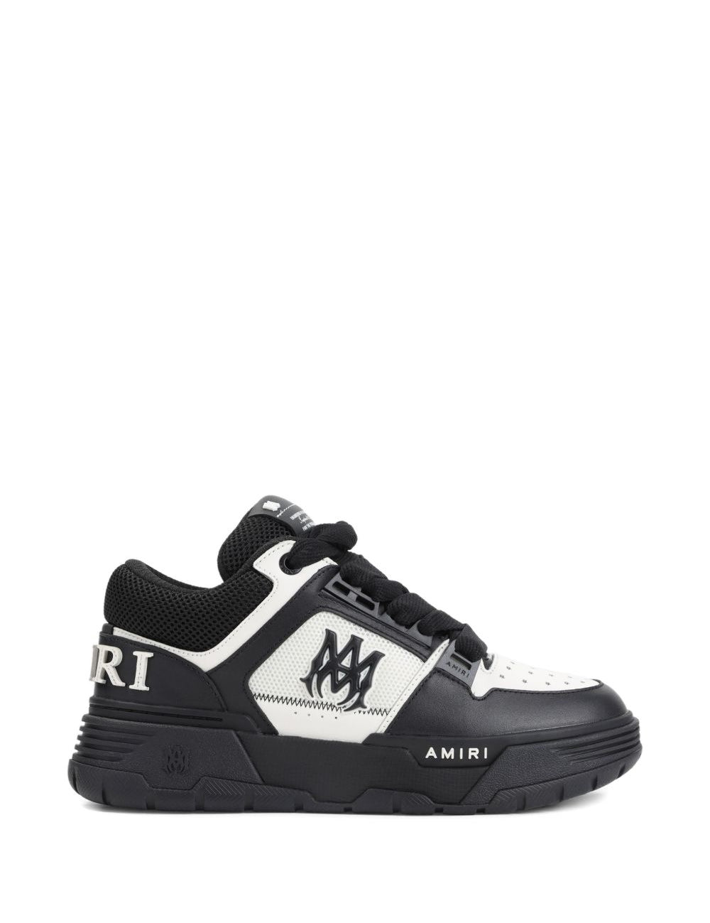Sneakers con logo in nero Amiri - uomo 