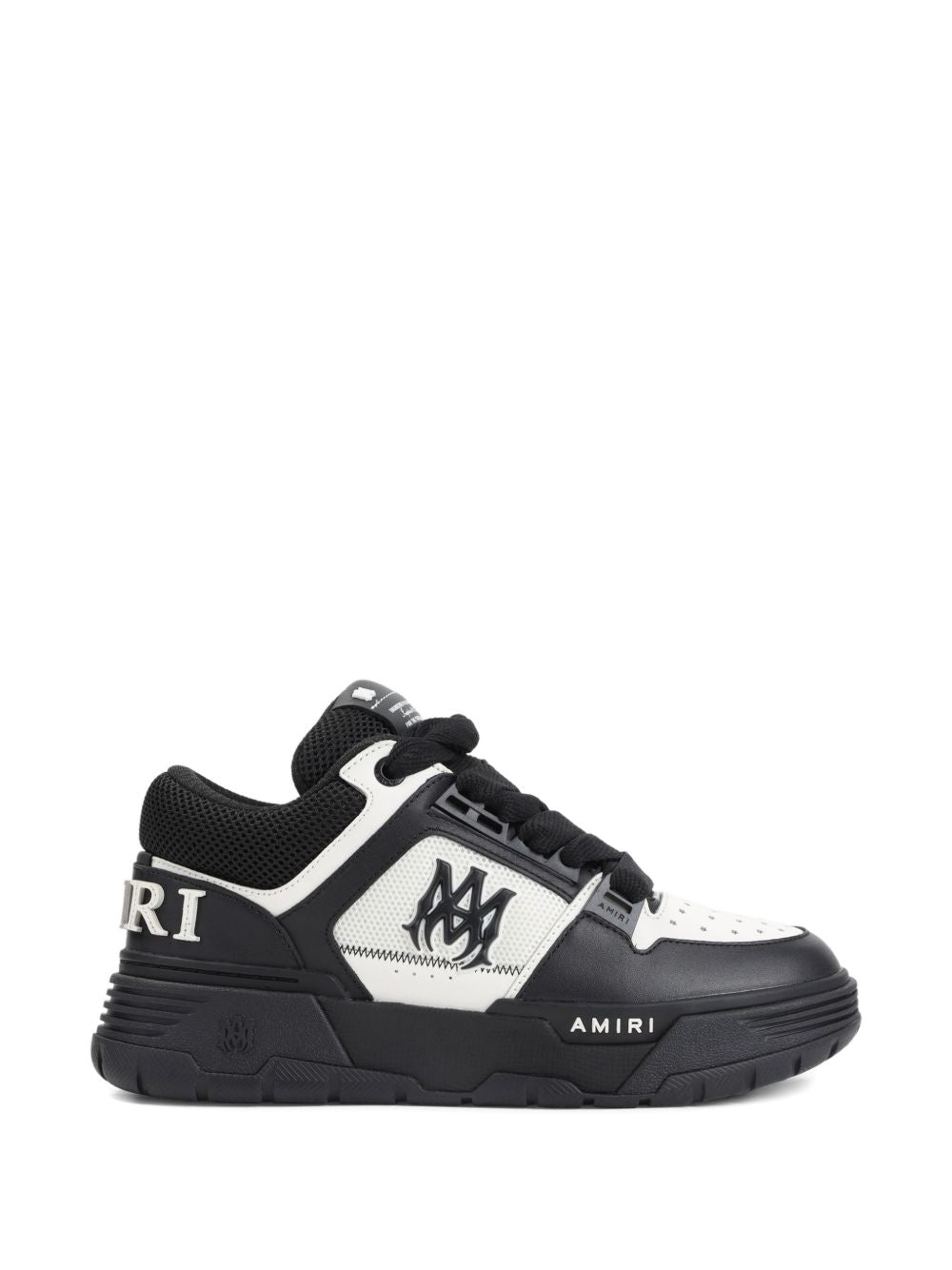 Sneakers con logo in nero Amiri - uomo 