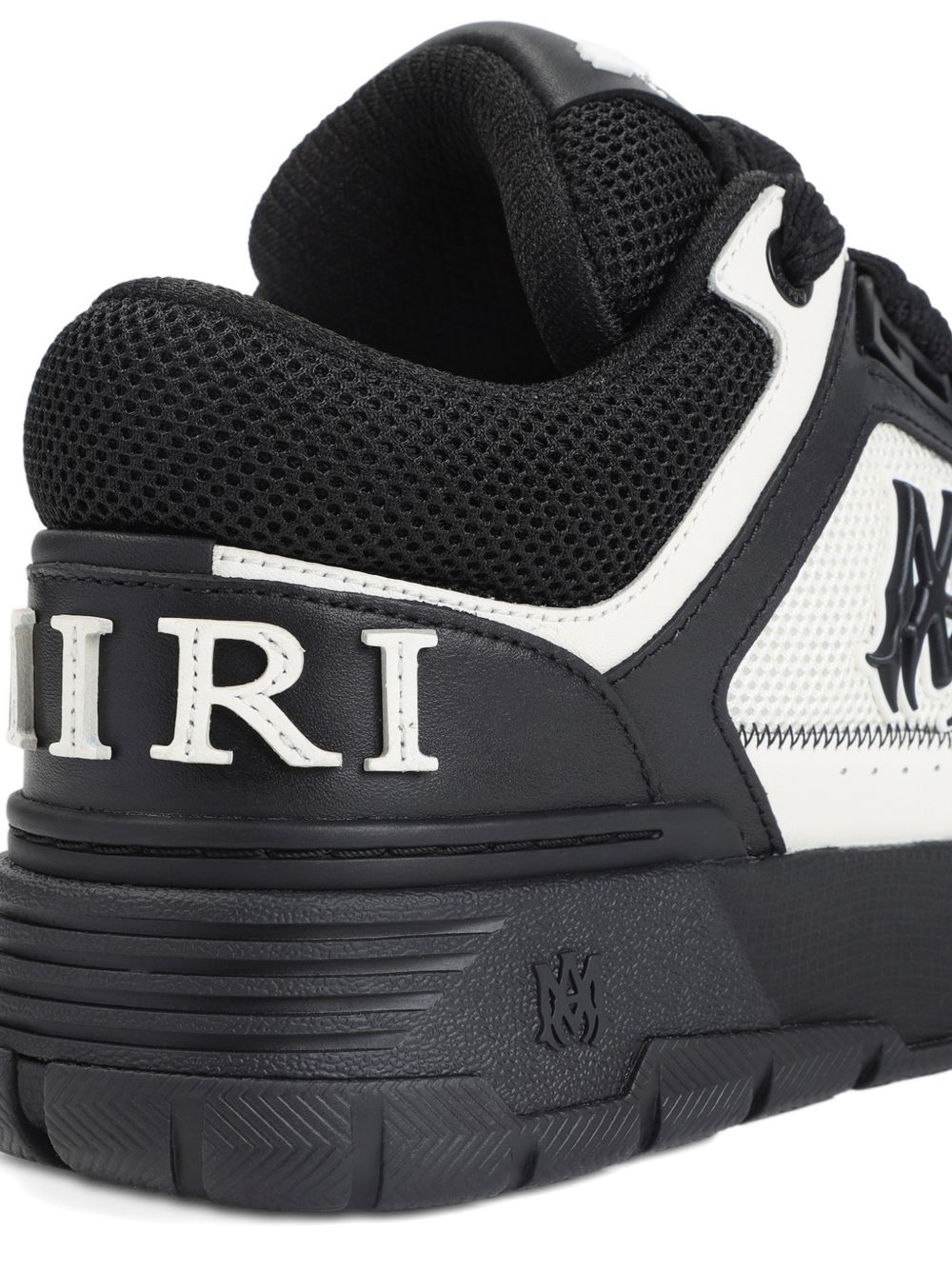 Sneakers con logo in nero Amiri - uomo 