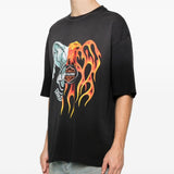 T-shirt con stampa eagle Amiri - uomo 
