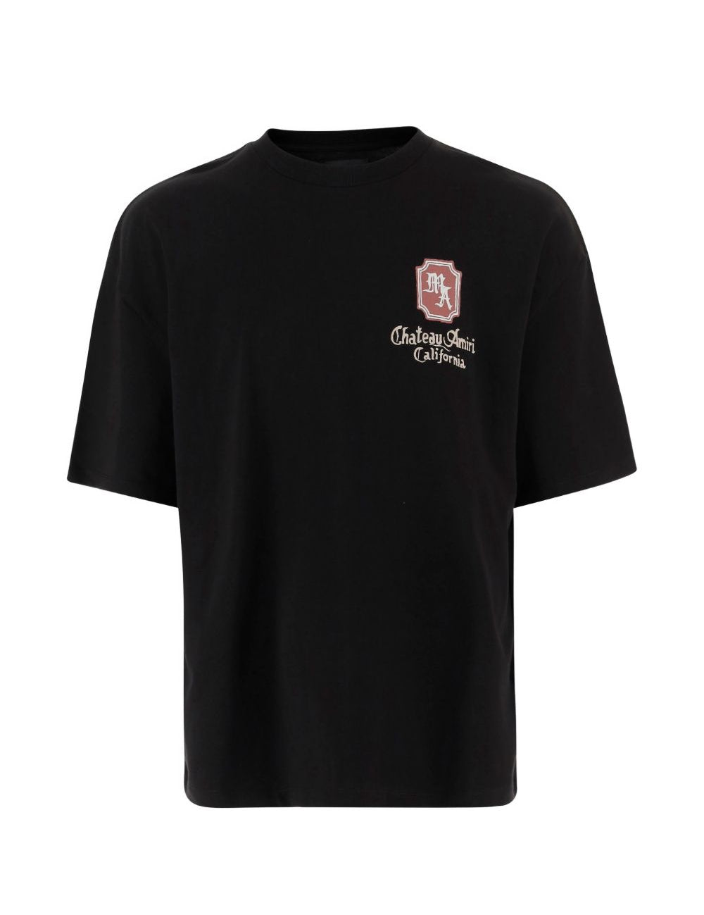 T-shirt con logo in nero Amiri - uomo 