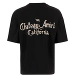 T-shirt con logo in nero Amiri - uomo 
