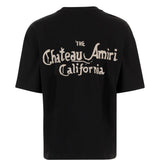 T-shirt con logo in nero Amiri - uomo 