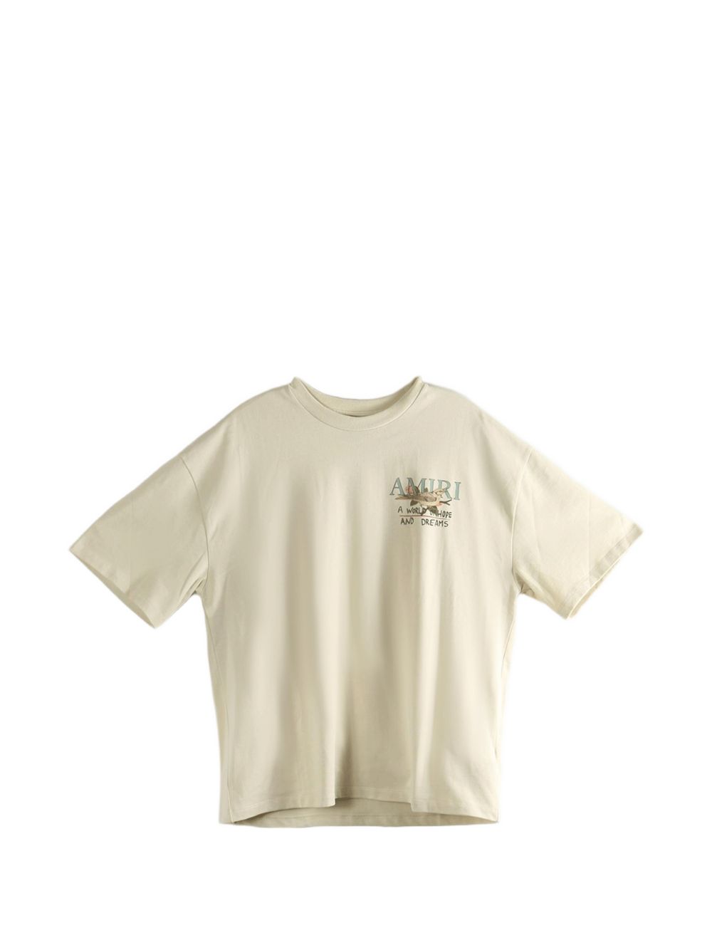Camicia con stampa in beige Amiri - uomo 