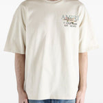 Camicia con stampa in beige Amiri - uomo 