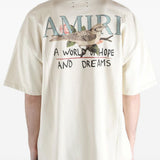 Camicia con stampa in beige Amiri - uomo 