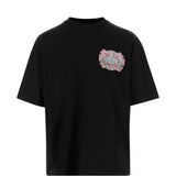 T-shirt con stampa in nero Amiri - uomo 