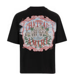 T-shirt con stampa in nero Amiri - uomo 