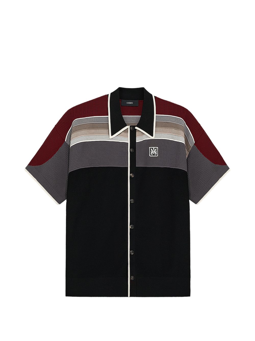 Camicia con colletto alla cubana multicolore AMIRI - uomo 