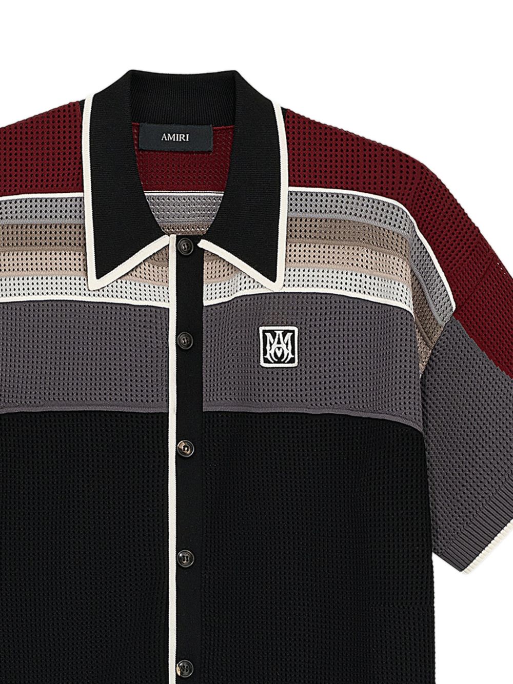 Camicia con colletto alla cubana multicolore AMIRI - uomo 