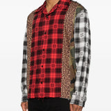 Camicia spliced ma quad multicolore Amiri - uomo 