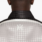 Camicia con inserto geometrico in bianco e nero AMIRI - uomo 