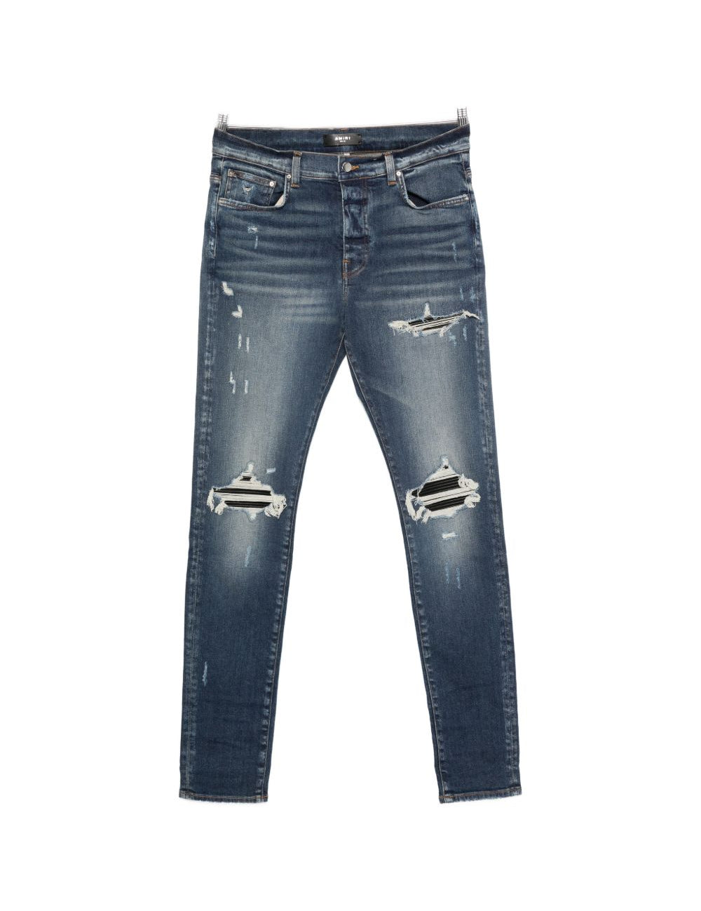 Jeans con strappi in blu Amiri - uomo 