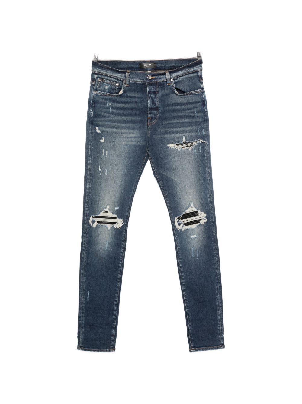 Jeans con strappi in blu Amiri - uomo 
