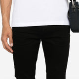 Jeans skinny Stack in nero Amiri - uomo 