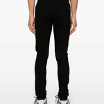 Jeans skinny Stack in nero Amiri - uomo 