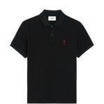 Polo Ami de Coeur in nero 