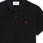 Polo Ami de Coeur in nero 