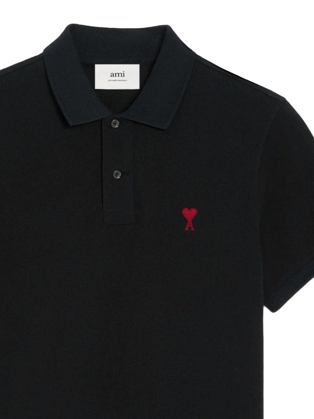 Polo Ami de Coeur in nero 
