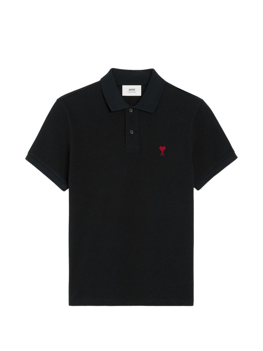 Polo Ami de Coeur in nero 