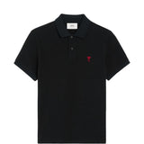 Polo Ami de Coeur in nero 
