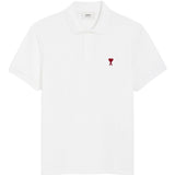 Polo Ami de Coeur in bianco 