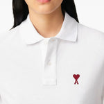 Polo Ami de Coeur in bianco 