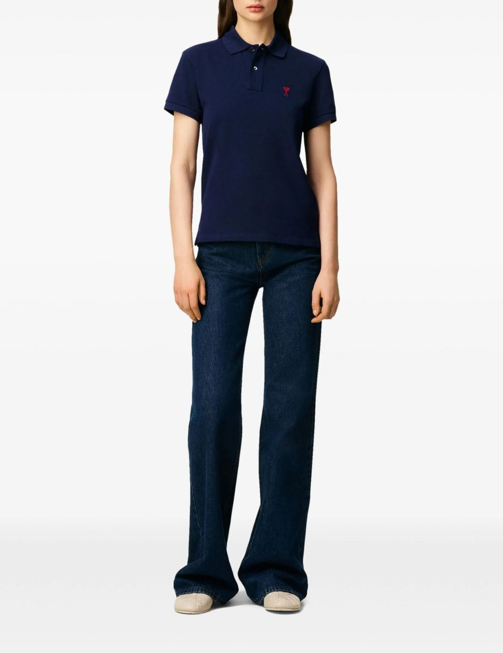 Polo Ami de Coeur in blu 