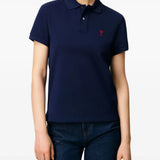 Polo Ami de Coeur in blu 
