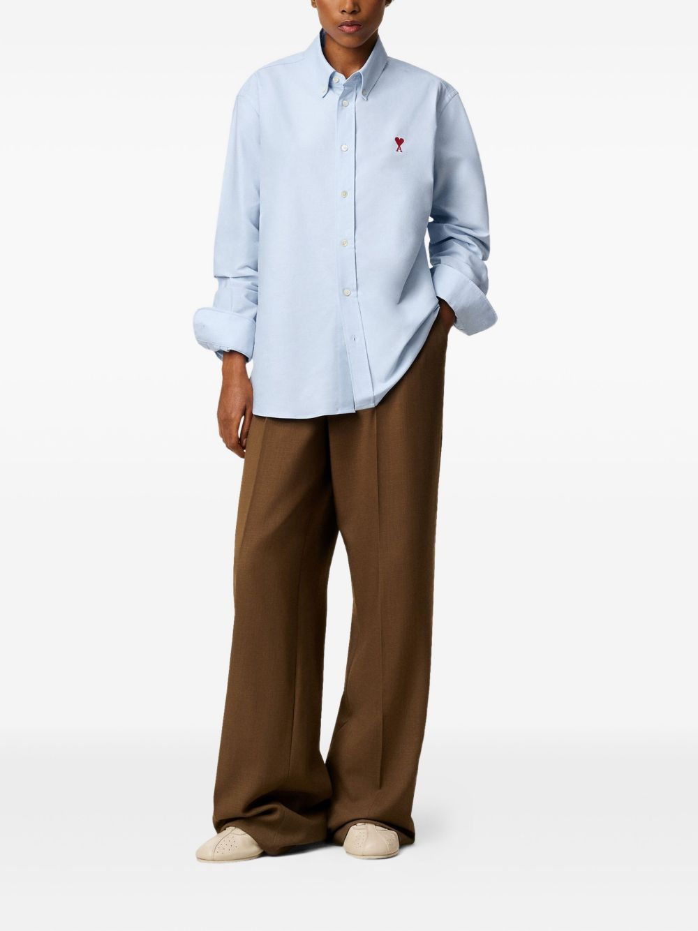 Camicia Ami de Coeur in azzurro 