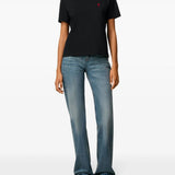 T-shirt Ami de Coeur in nero 
